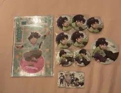 七松小平太 グリッター缶バッジ コースター　特典　東武動物公園　みんなで商い