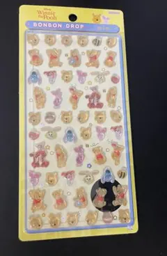 【正規品】くまのプーさん ボンボンドロップミニ シール