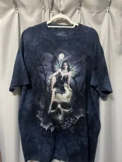 THE MOUNTAIN XL Tシャツ 妖精デザイン　古着