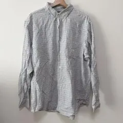 CHAPS XL 2XL〜3L相当 ギンガムチェックBDシャツ
