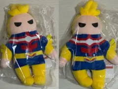 一番くじ ヒロアカ 紡がれる想い E賞 オールマイト ぬいぐるみ 2点セット