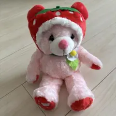 ご当地ベア テディベア ぬいぐるみ ピンク 栃木 いちご まとめ売り