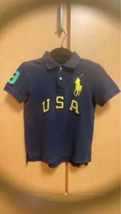 Ralph Lauren USAポロシャツ サイズ7 ネイビー