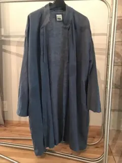 POOL リネンブルーロングコート