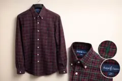 美品【定価22,000円】 Ralph Lauren 長袖チェックシャツ S