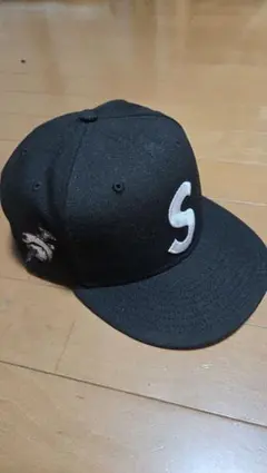 Supreme Screw Ball S Logo New Era Black