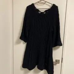 バーバリー　ニットワンピース　ブルーレーベル　サイズ38