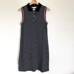 TOMMY HILFIGER ストライプ ポロワンピース　Ｓ
