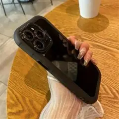 【人気カラー】iphoneケース14 ブラック　シンプルアイホンケース　おしゃれ