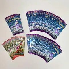 【ポケモンカード48パックセット】バイオレットex スカーレットex