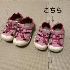 【美品】KEEN水陸両用サンダル　ノッチクリーク　ピンク　16cm