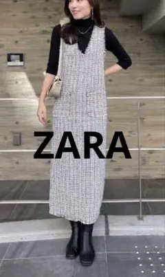 2025年最新】テクスチャーワンピース zaraの人気アイテム - メルカリ