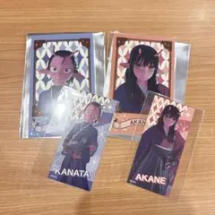 ミルキーサブウェイ アカネ カナタ ブロマイド ステッカー セットのサムネイル
