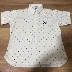 YONEX ポロシャツ ホワイト　ウィメンズ　Oサイズ