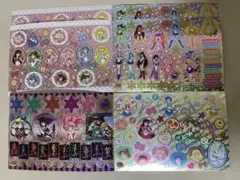 セーラームーン 6枚セット メタルシートステッカー ジャンボカードダス