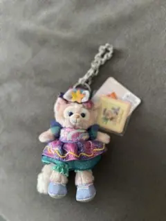 香港ディズニー 20周年 リーナベル ぬいぐるみチャーム キーホルダー