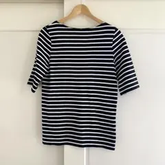 Deuxieme Classe ドゥーズィエムクラス ボーダーTシャツ ブラック