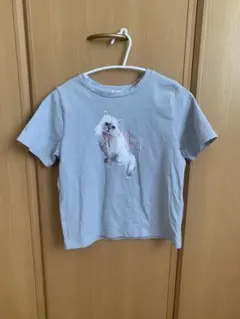 猫プリント 半袖Tシャツのサムネイル