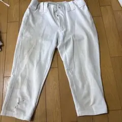 野球用 ユニフォームパンツ ホワイト 練習着のサムネイル