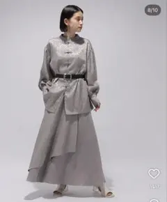 HARE ジャガード チャイナ ミドル シャツ　ハレのサムネイル