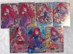 ひみつのアイプリ サクラ　星4まとめ売り　7枚セット