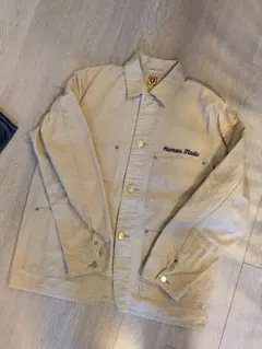 Human Made ベージュ カバーオールジャケット