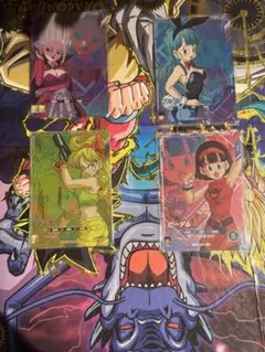 ドラゴンボール トレーディングカード 4枚セット