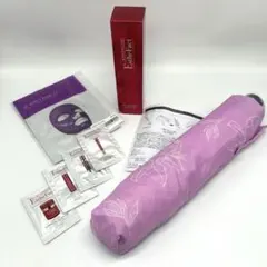『（G）たかの友梨 エステファクト セット／美容液＋マスク＋パウチ＋日傘／新品』のサムネイル