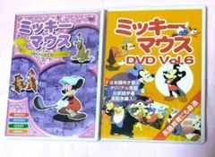 DVD　ミッキーマウス ミッキーのゴルフ ＆ ミッキーマウスvol.6