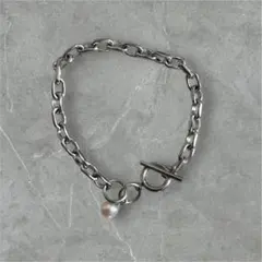 tsui ￼パールチャーム チェーンブレスレット