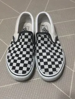Vans チェッカーパターン スリッポン