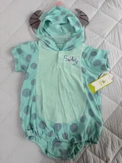 Sulley 着ぐるみ ミントグリーン 水玉