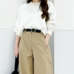 『ユニクロC』スムースコットンクルーネックセーター