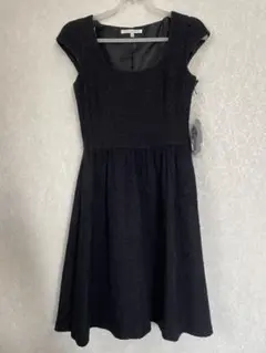 Rebecca Taylor ブラック ノースリーブ ワンピース