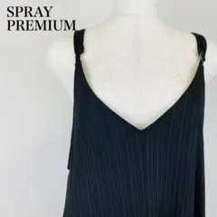 美品 SPRAY PREMIUMノースリーブワンピース　0179B