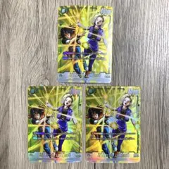 3枚　人造人間17号/人造人間18号(SR★/パラレル)(FB01-078)