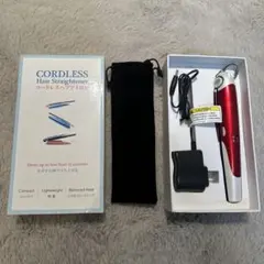 コードレス ヘアアイロン ストレート USB充電式 携帯用