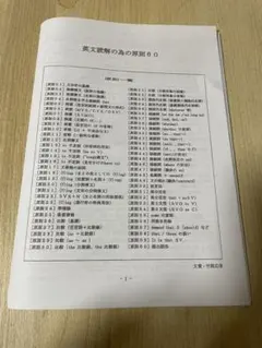 2冊セット❗️駿台 竹岡先生の読解公式集【英文読解の為の原則】鉄緑会 