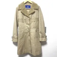 BURBERRY BLUE LABEL ボアロングコート　ジャケット
