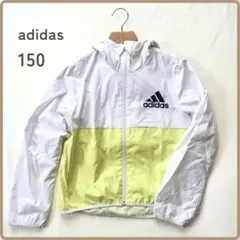 adidasアディダス ウィンドブレーカー アウター スポーツウエア 150のサムネイル