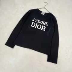 Christian Dior J'ADORE 長袖 カットソー ブラック 40のサムネイル
