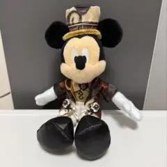 ミッキーマウス ぬいぐるみバッジ テーブル・イズ・ウェイティング ゴディバくん