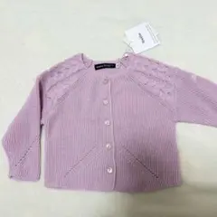 BeBe ニットカーディガン 80 ピンク 上品 百貨店ブランド