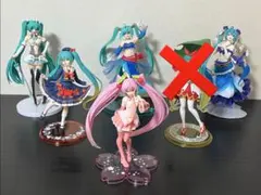 初音ミク フィギュア 5体セット/美品