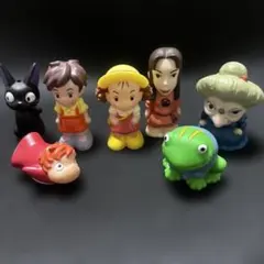 ジブリ　千と千尋の神隠し　指人形 7体セット