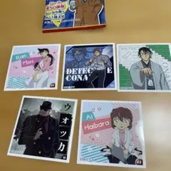 Detective Conan キャラクターシール5枚セット