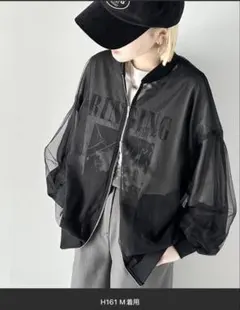 クラシカルエルフ チュール×シフォンレイヤードシアーブルゾンのサムネイル