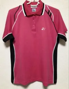 ヨネックス　ピンク ポロシャツ