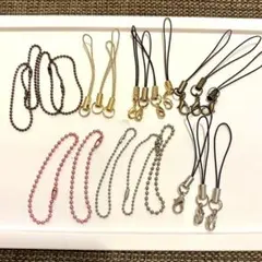 ストラップパーツ 7種類セット