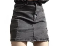 タイトデニムスカート